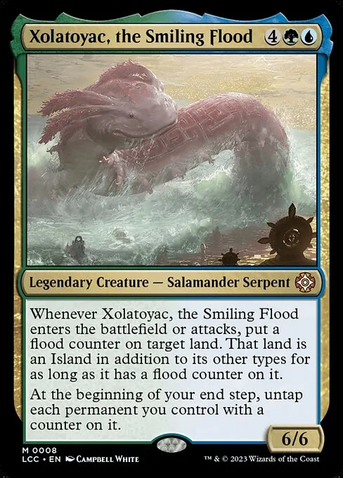 Xolatoyac, the Smiling Flood · The Lost Caverns of Ixalan Commander 8/370