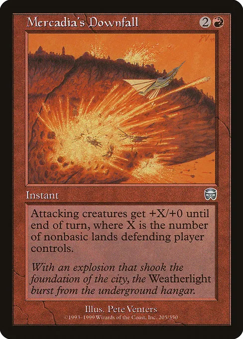 Mercadia's Downfall · Mercadian Masques 205/350