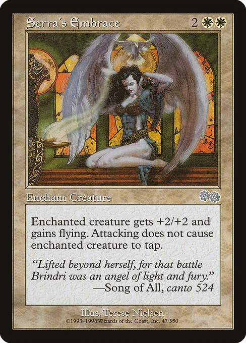 Serra's Embrace · Urza's Saga 47/357