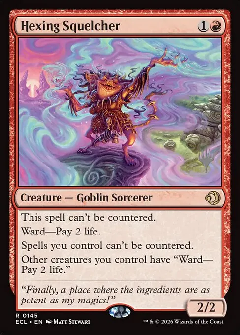 Hexing Squelcher · Lorwyn Eclipsed Promos 145p/87