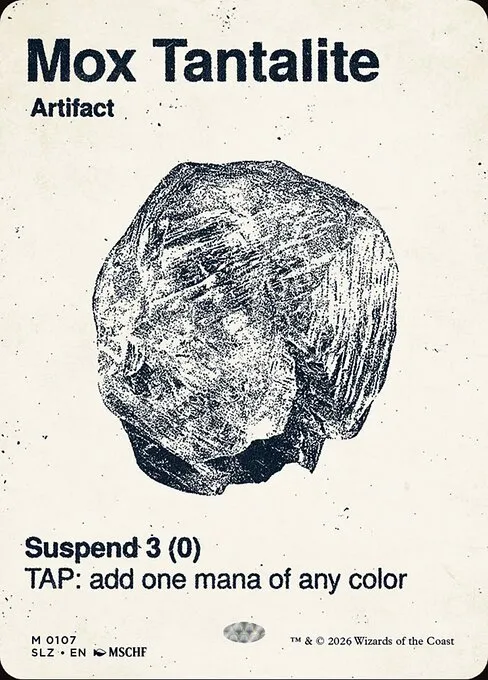 Mox Tantalite · The Zeta Set 107/21