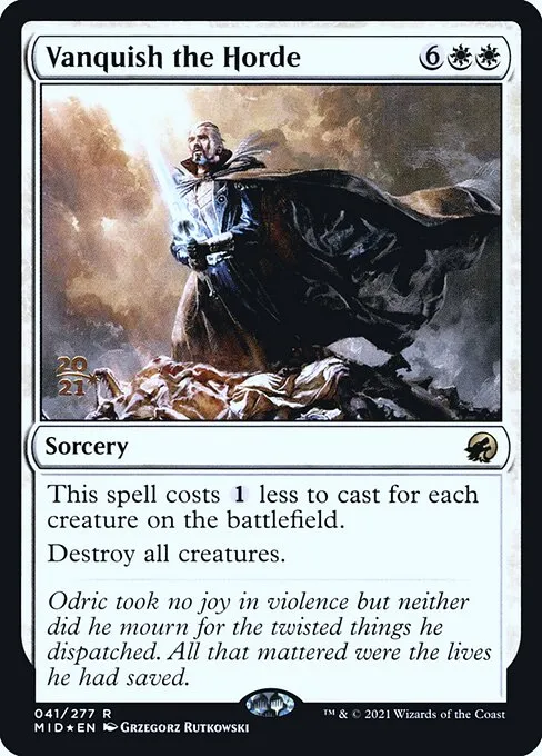 Vanquish the Horde · Innistrad: Midnight Hunt Promos 41s/155
