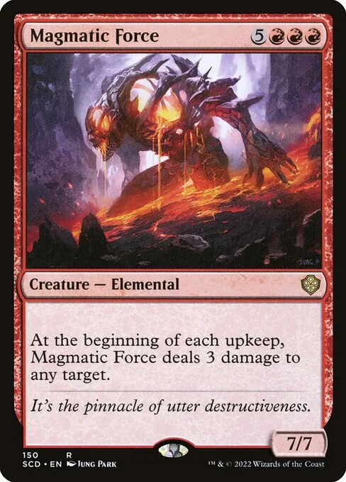 Magmatic Force · Starter Commander Decks 150/352