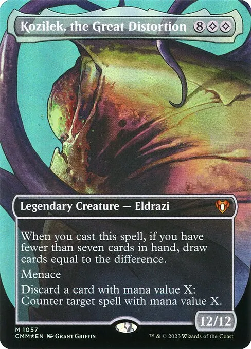 Kozilek, the Great Distortion · Commander Masters 1057/1067