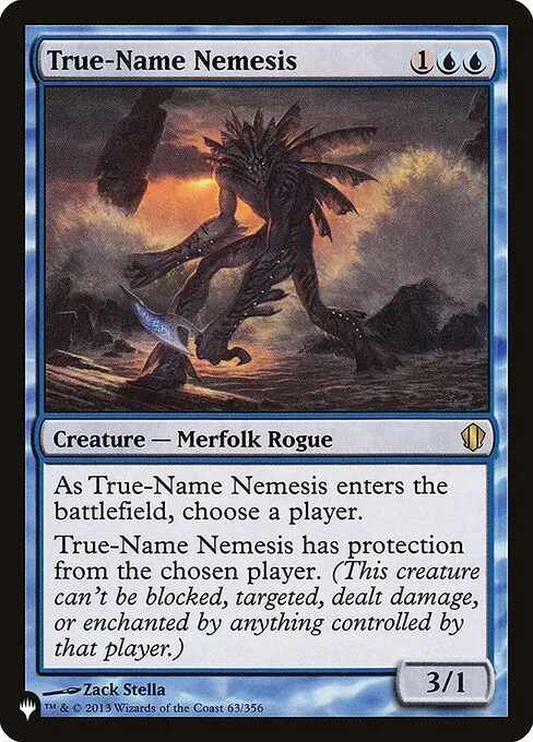 True-Name Nemesis · The List C13-63/5050