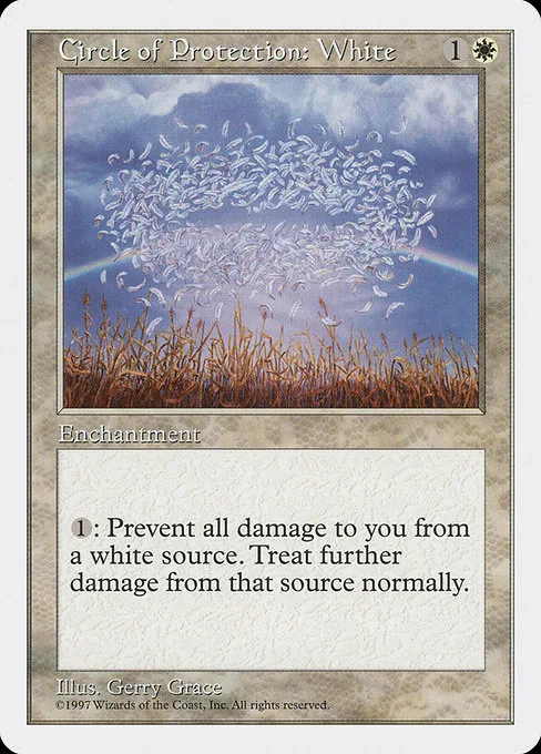Circle of Protection: White · Fifth Edition 21/460