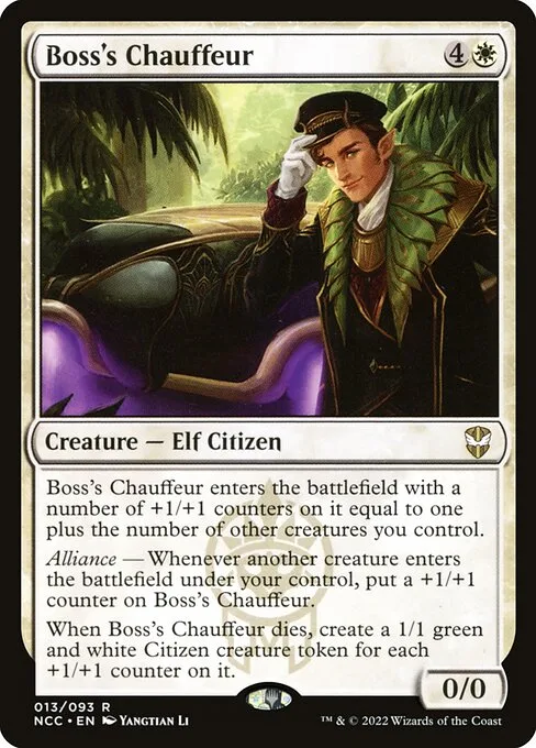 Boss's Chauffeur · New Capenna Commander 13/447
