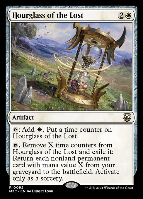 Hourglass of the Lost · Modern Horizons 3 Commander 92/398