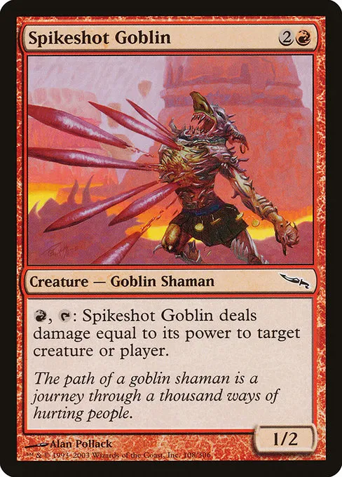 Spikeshot Goblin · Mirrodin 108/306