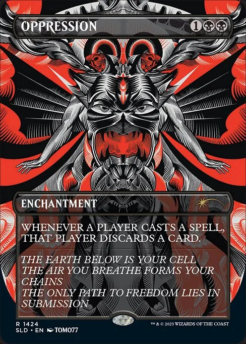 Oppression · Secret Lair Drop 1424/2547