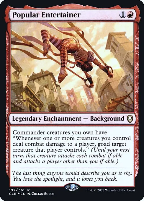Popular Entertainer · Battle for Baldur's Gate Promos 192s/104