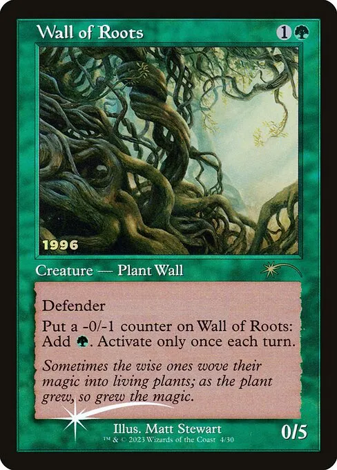 Wall of Roots · 30th Anniversary Play Promos 4/30