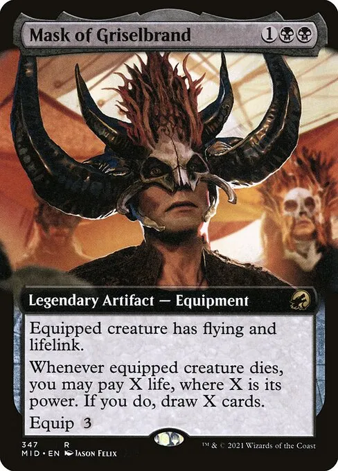 Mask of Griselbrand · Innistrad: Midnight Hunt 347/399