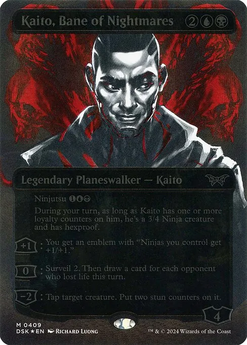 Kaito, Bane of Nightmares · Duskmourn: House of Horror 409/419