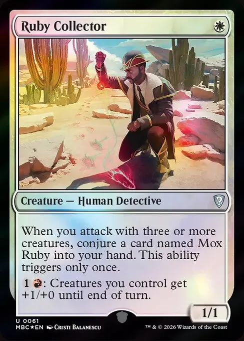 Ruby Collector · Mystery Booster: Commander Edition 61/2