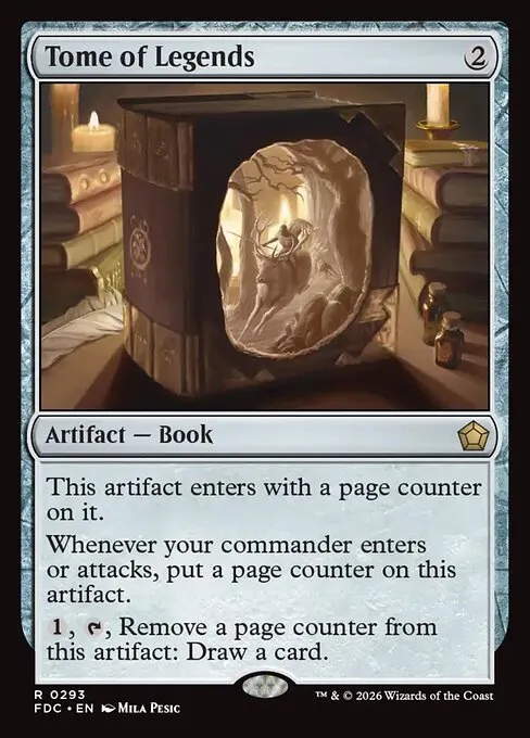 Tome of Legends · Foundations Commander 293/3