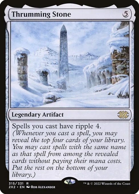 Thrumming Stone · Double Masters 2022 315/579