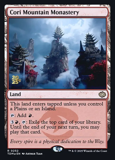 Cori Mountain Monastery · Tarkir: Dragonstorm Promos 252s/160