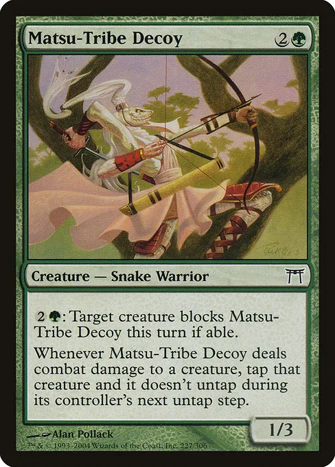 Matsu-Tribe Decoy · Champions of Kamigawa 227/307