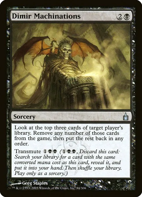 Dimir Machinations · Ravnica: City of Guilds 84/306