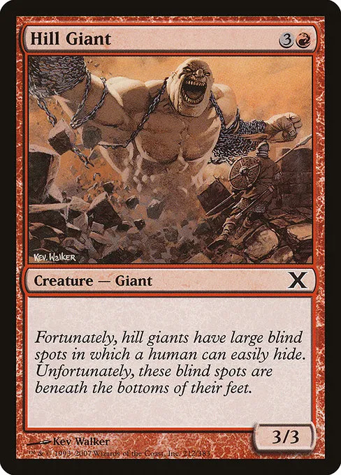 Hill Giant · Tenth Edition 212/510