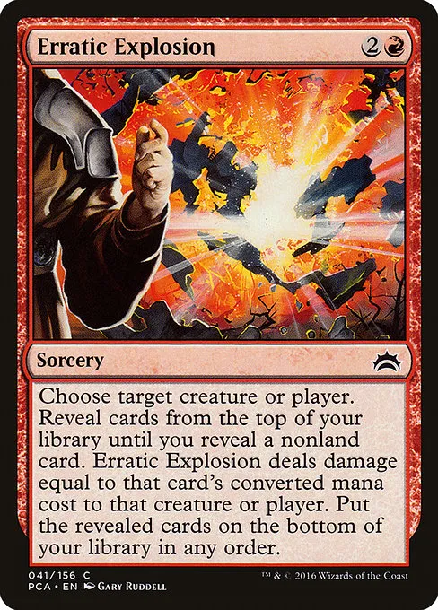 Erratic Explosion · Planechase Anthology 41/156