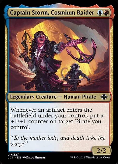 Captain Storm, Cosmium Raider · The Lost Caverns of Ixalan 227/416