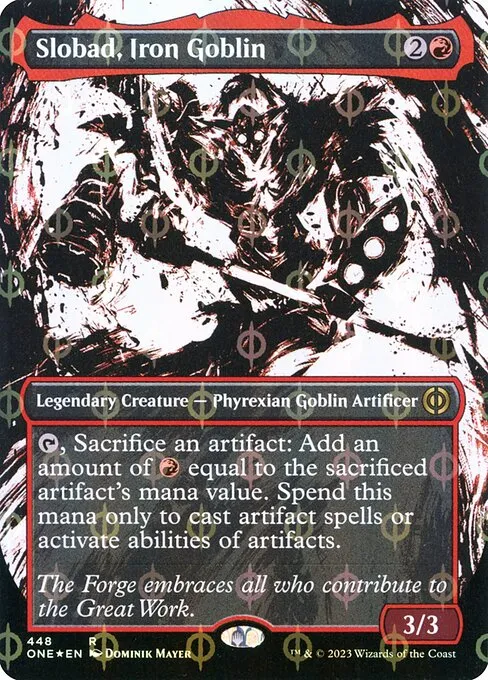 Slobad, Iron Goblin · Phyrexia: All Will Be One 448/479