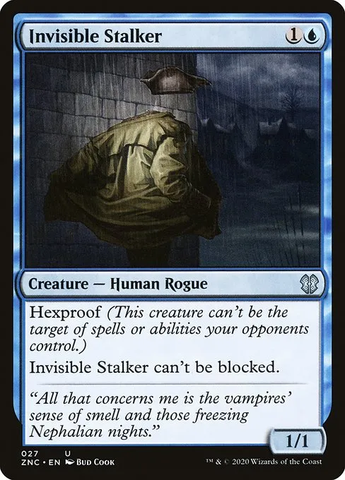 Invisible Stalker · Zendikar Rising Commander 27/142