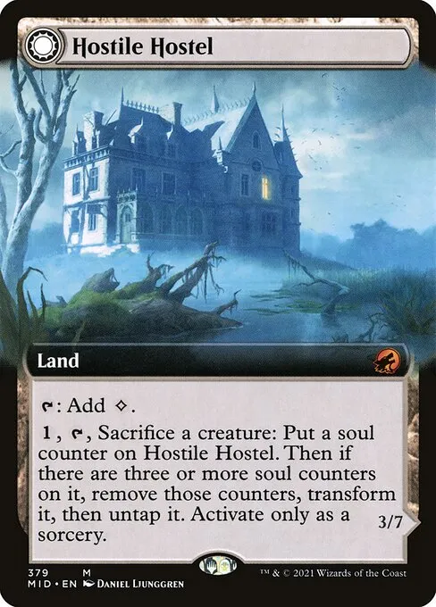 Hostile Hostel // Creeping Inn · Innistrad: Midnight Hunt 379/399