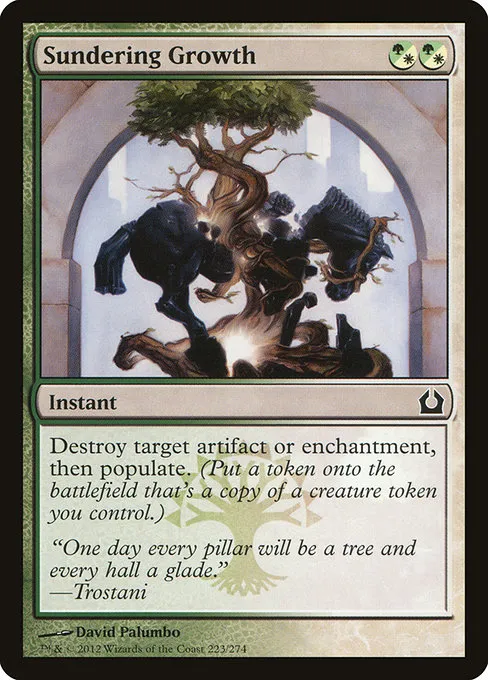 Sundering Growth · Return to Ravnica 223/274