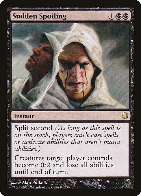 Sudden Spoiling · Commander 2013 94/356