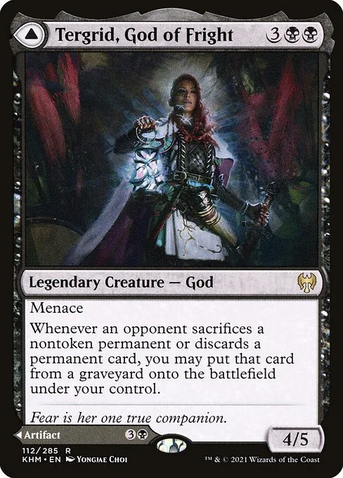 Tergrid, God of Fright // Tergrid's Lantern · Kaldheim 112/425