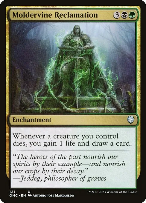 Moldervine Reclamation · Phyrexia: All Will Be One Commander 121/174
