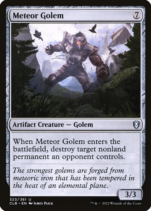Meteor Golem · Commander Legends: Battle for Baldur's Gate 323/936