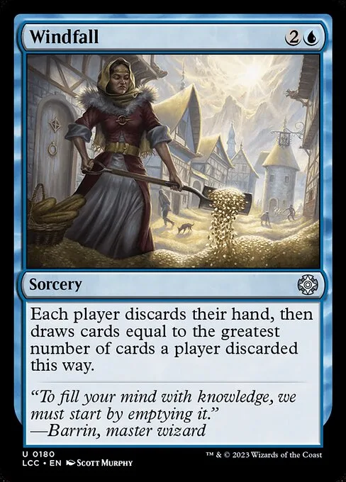 Windfall · The Lost Caverns of Ixalan Commander 180/370