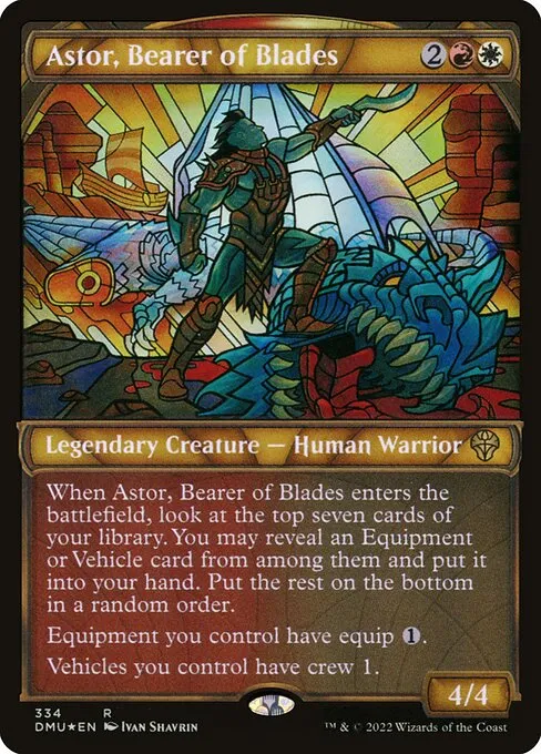 Astor, Bearer of Blades · Dominaria United 334/453