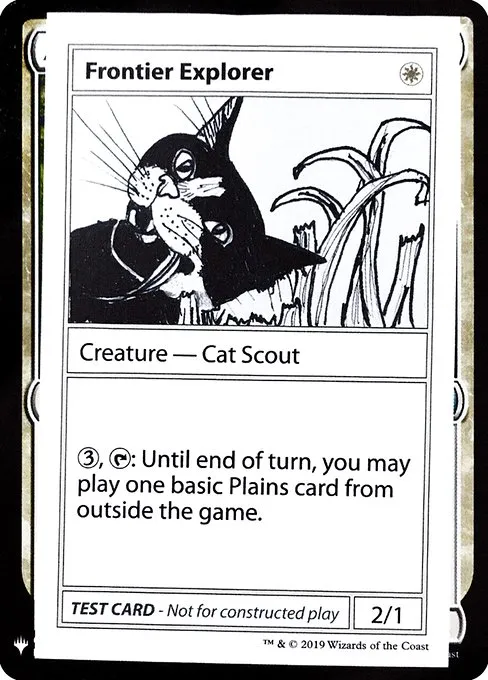Frontier Explorer · Mystery Booster Playtest Cards 2019 6/121