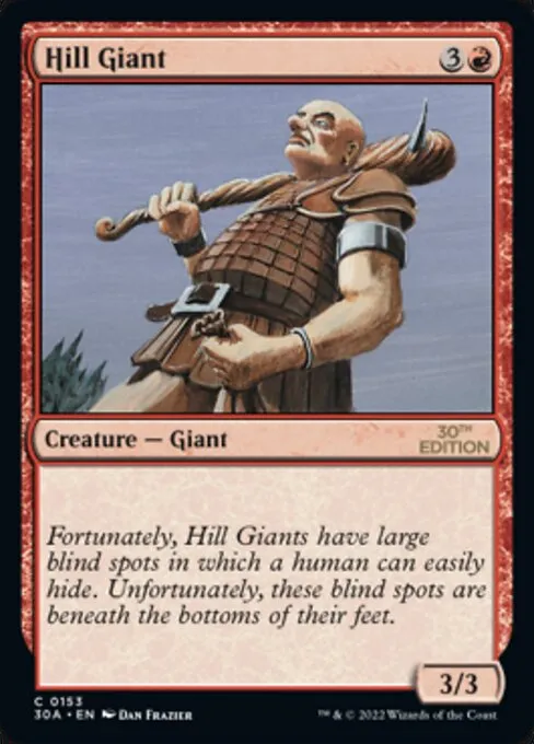 Hill Giant · 30th Anniversary Edition 153/594