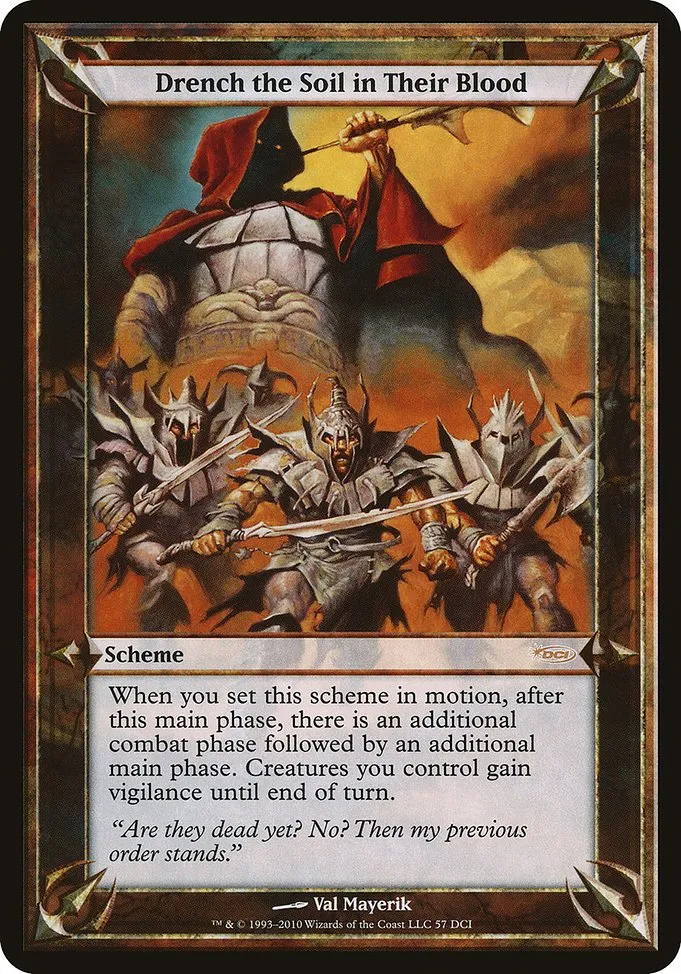 Drench the Soil in Their Blood · DCI Promos 57/80