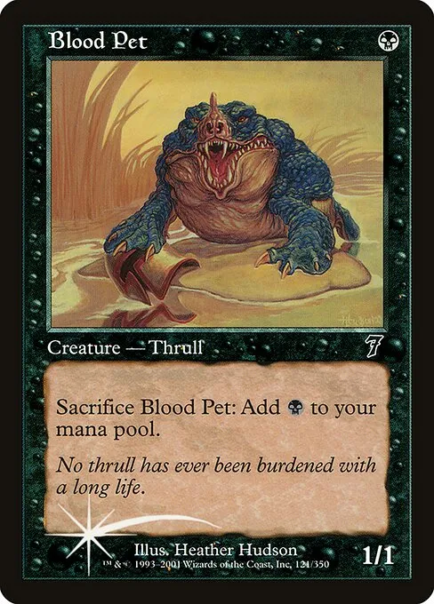 Blood Pet · Seventh Edition 121★/708