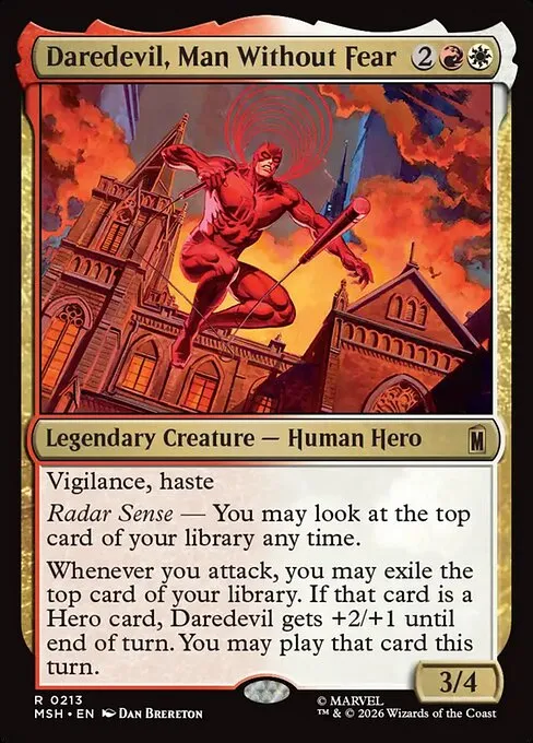 Daredevil, Man Without Fear · Marvel Super Heroes 213/24