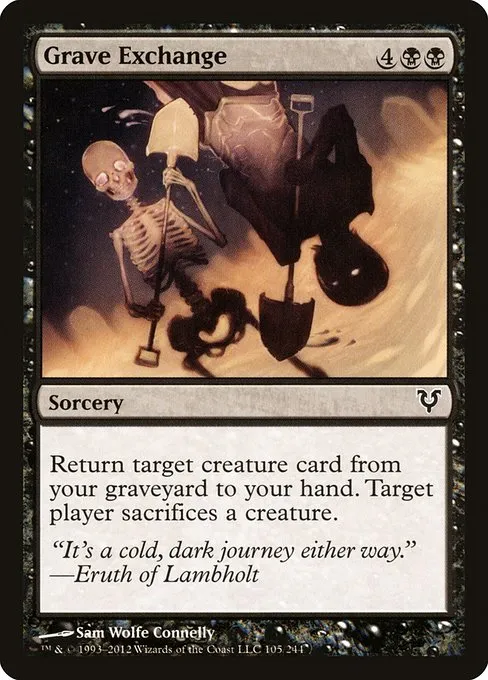 Grave Exchange · Avacyn Restored 105/244