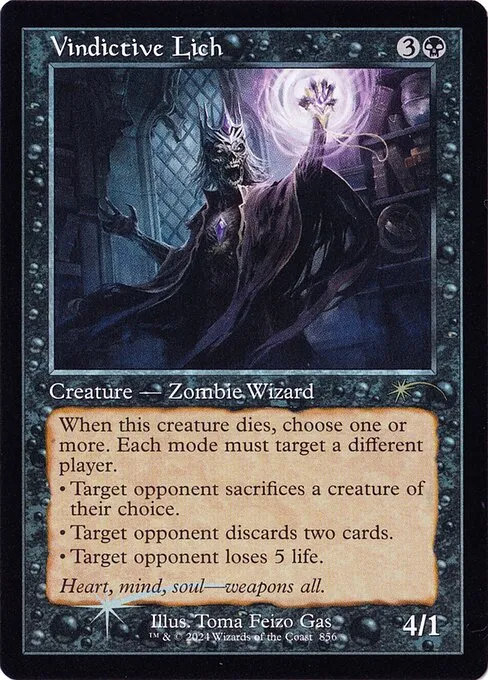 Vindictive Lich · Secret Lair Drop 856/2547