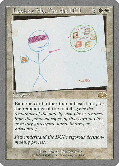 Look at Me, I'm the DCI · Unglued 8/88