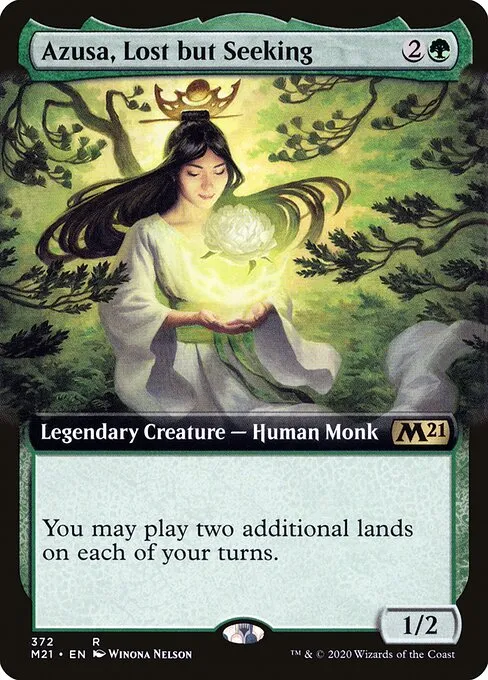 Azusa, Lost but Seeking · Core Set 2021 372/397