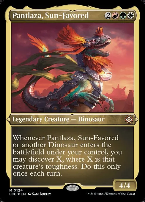 Pantlaza, Sun-Favored · The Lost Caverns of Ixalan Commander 124/370