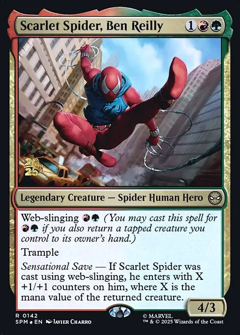 Scarlet Spider, Ben Reilly · Marvel's Spider-Man Promos 142s/68