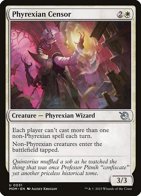 Phyrexian Censor · March of the Machine 31/387