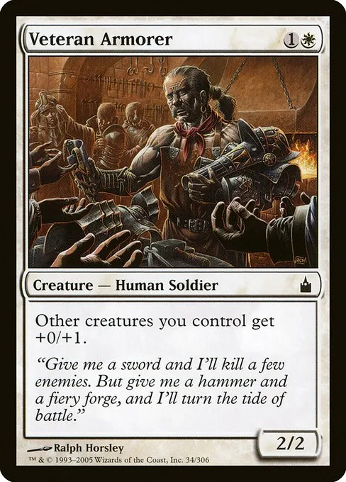 Veteran Armorer · Ravnica: City of Guilds 34/306